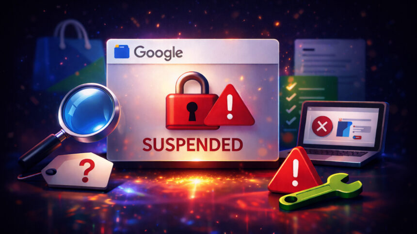 Как восстановить приостановленный аккаунт Google Merchant Center