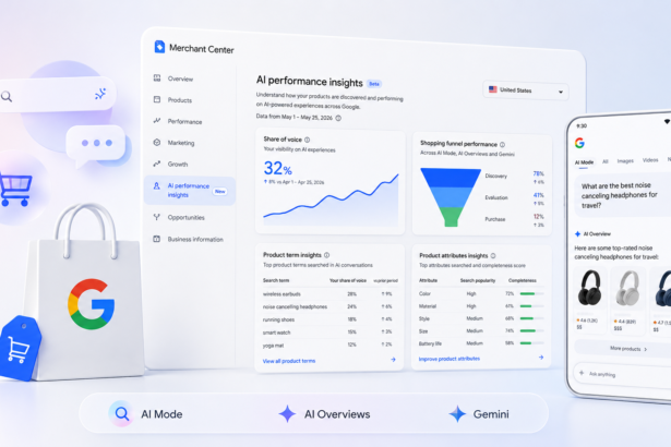 Google внедряет AI-отчёты в Merchant Center для ритейлеров