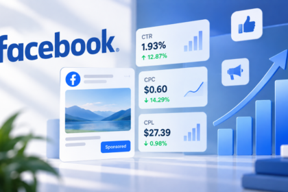 Facebook-реклама 2026: клики подешевели, вовлечение выросло