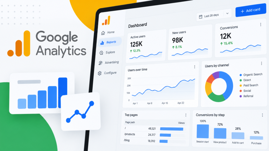 Google Analytics запустил Dashboards — кастомные дашборды с drag-and-drop