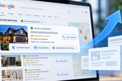 Google тестирует крупный формат Local Services Ads в Поиске