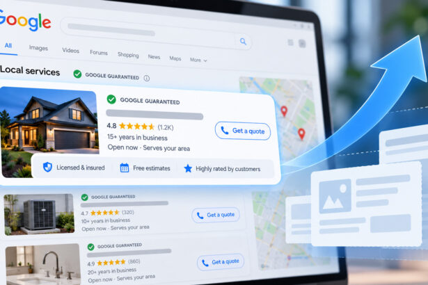 Google тестирует крупный формат Local Services Ads в Поиске