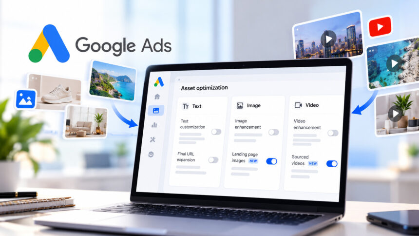 Google Ads добавил автоматический подбор изображений и видео в Performance Max