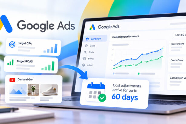 Google Ads увеличил период корректировок затрат для Demand Gen до 60 дней