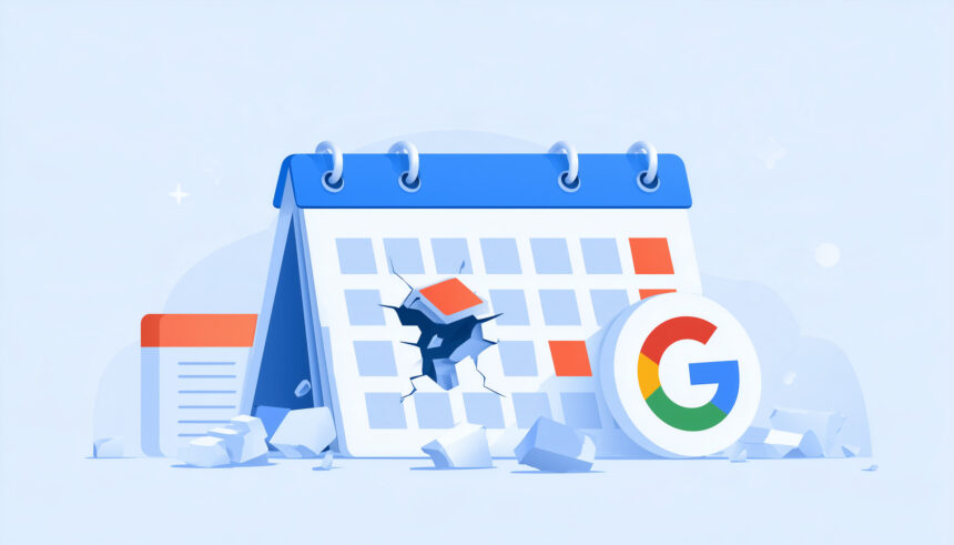 Сбой в Google Search Console: кастомный выбор дат застревает на 1969 году