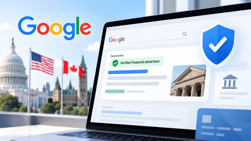 Google вводит проверку финансовых рекламодателей в США и Канаде