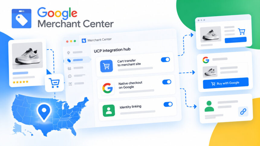 Google запускает в США хаб интеграции UCP в Merchant Center